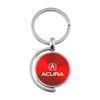 AU-TOMOTIVE GOLD Spinner Key Ring for Acura (Red)