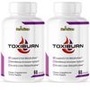 Toxiburn- Liver Support- 2 Bottles- 120 Capsules