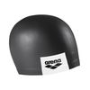 Arena Logo Moulded Swim Cap, Black