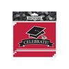 Creative Converting School Spirit Foldover Invitation, Classic Red
