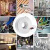 inShareplus 22AWG 2 Core 5M PVC Tinned Copper Wire, 5V/12V/24V Compatible, White