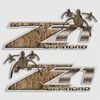 Aftershockit Duck Hunting Shadow Grass 4x4 Decal Set for Z71 Silverado Truck