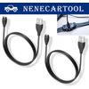 2Pcs 010-12491-01 USB-A Charger Cable Kit For Multiple Garmin Watch Devices