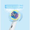 Replacement Toothbrush Heads for Oral-B, 4 Pack Replacement Heads Compatible with Oral B Braun Electric Toothbrush (4 Pack)