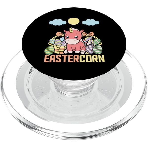 Easter Basket Stuffers for Adults Eastercorn Easter Unicorn PopSockets PopGrip for MagSafe