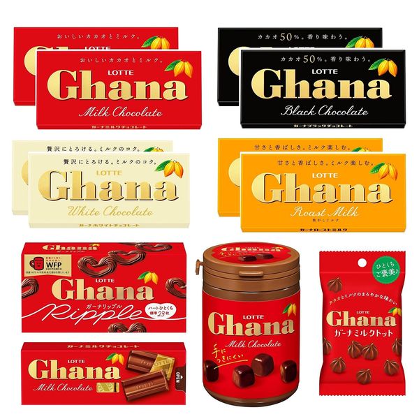 Lotte Ghana Food Comparison Set