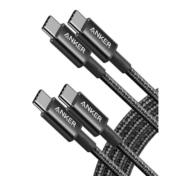 Anker USB C to USB C Charging Cable 6ft 100W Fast Charge for MacBook/Galaxy/iPad