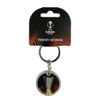 UEFA Europa League 2 part offset keychain, Silver, One Size