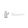 Polypipe WPT47 Trap, White, 190mm