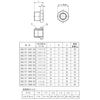 Flowbar (RoHS) Brass Bushing GBU(R)-0604-BS 3/4 x 1/2