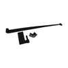 Black Lift Off Pintle Hinge 24" L Wrought Iron Hinges Rustic Pintle Bean Hinge