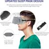 Cotton Sleep Mask Updated Design Light Blocking Sleep Eye Mask Soft Comfortable