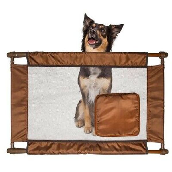 Pet Life Porta-Gate Travel Collapsible and Adjustable Folding Pet Cat/Dog Gate