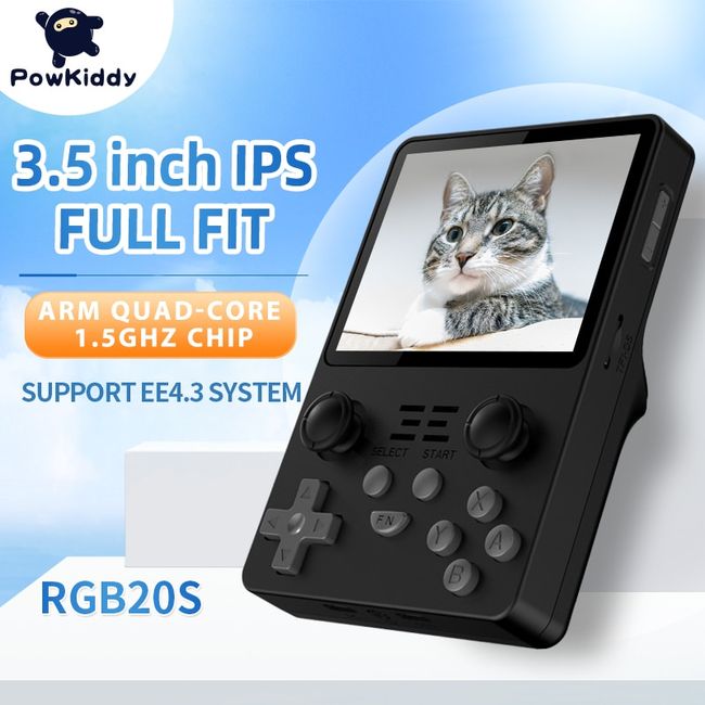 POWKIDDY RGB20S 3.5-Inch 4:3 IPS OGA Screen Open Source Handheld