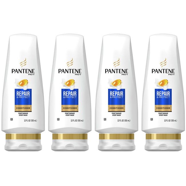 Pack of 4 New Pantene Conditioner Repair & Protect 12 Ounce