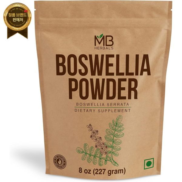 MB Herbals Boswellia Powder 8 ounces (227 grams) | Serrata Chalaki Herbal Supplement