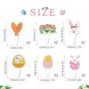 Easter Decorations Home, Happy Easter Banner Easter Honeycomb Ball Easter Cupcake Topper Paper Easter Decorations Easter Table Decorations Easter Basket Easter Party Decorations
