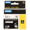 Dymo Label, DYMO Rhino, Clear 1/2" Poly