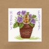 Bothy Threads Cross Stitch Kit - Greeing Card - Easter Bunny