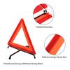 TUCKBOLD Car Warning Triangle Foldable | for Breakdown Roadside Triangle Road Stop Sign with Storage Case 1 Pcs