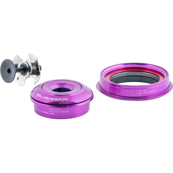 Cane Creek Hellbender 70 Lite Headset Purple, Is42/28.6, Is52/40
