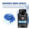 Brain Booster Focus Memory Clarity Supplement Nootropic 120Cap Better Absorption