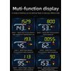 Car Digital GPS Speedometer Head Up Display MPH KMH Compass Overspeed Alarm