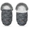Baby Stroller Pushchair Footmuff Husky Warm Snowflake/Grey