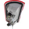 Evan Fischer Tail Light Assembly Compatible with 2010-2013 Ford Transit Connect Passenger Side