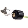 Loboo Idea 6 Pack Lockpick Training Padlocks With Black Cover, Practice Set/Transparent Locks for Picking, Training Set for Beginners and Locksmiths