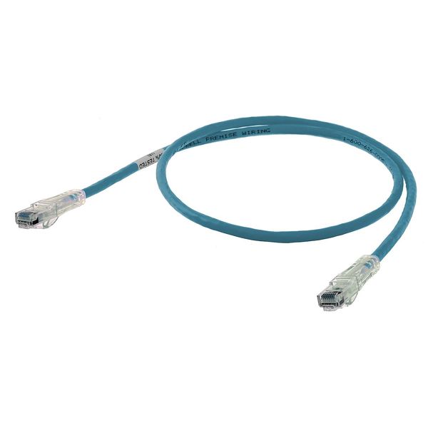 Hubbell Wiring Systems HC6B07 netSELECT Structured Wiring Universal Patch Cord, Category 6, 7' Length, Blue
