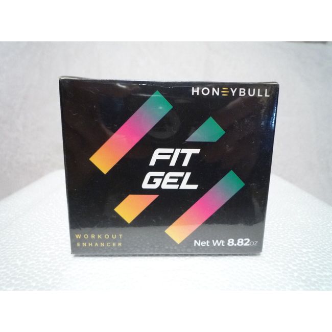 HONEYBULL ~ FIT GEL ~ WORKOUT ENHANCER ~ 8.82 OZ ~ FACTORY SEALED