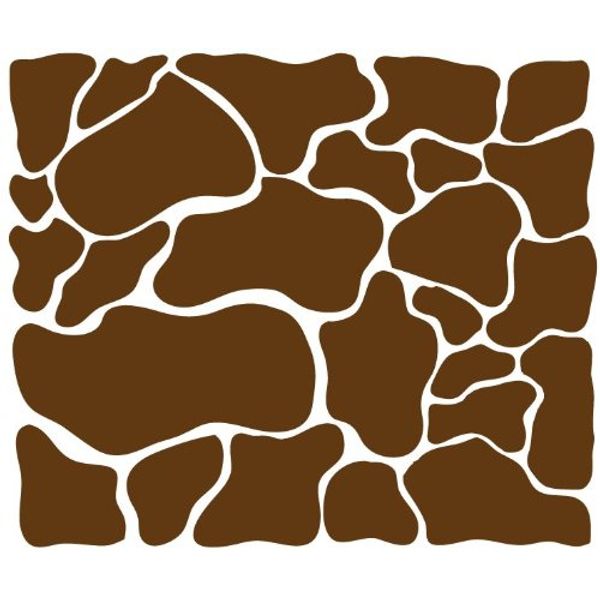 Brown Cow Print Wall Stickers Decals