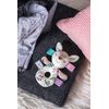 Taggies Embroidered Soft Ring Rattle, Flora Fawn