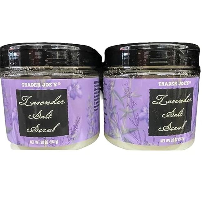 Trader Joe's Lavender Salt Scrub (2-Pack)