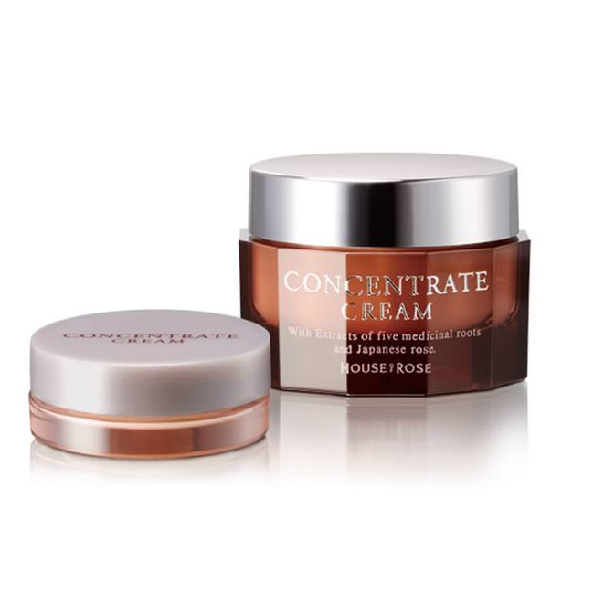 Great deal, limited quantity set!  [House of Rose/HOUSE OF ROSE]<BR> Concentrate Cream Premium Set [Mini size (8g) of the same cream is included]<BR> Firmness/elasticity/moisturizing skin care/special care<BR> [7821-2]
