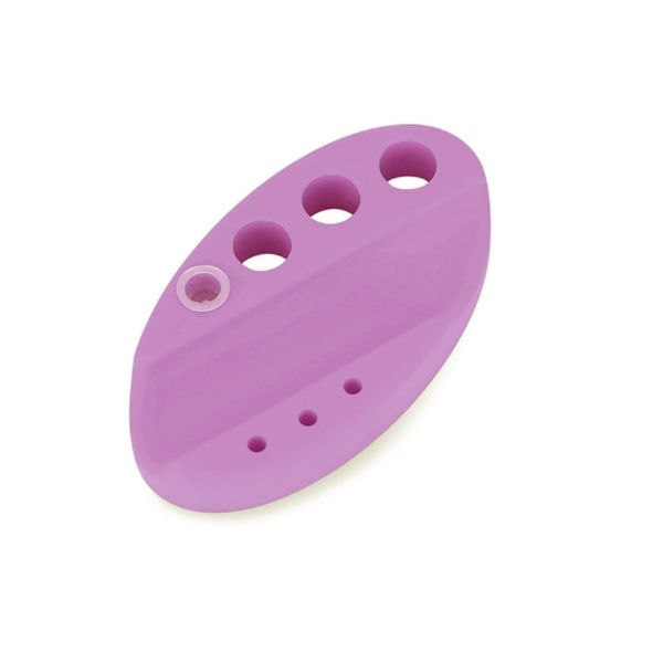 Pinkiou Tattoo Pen Eyebrow Tattoo Machine Holder Silicone Tattoo Pigment Ink Cotton Swabs Cup Holders Permanent Makeup Tattoo Supplies (Pink)