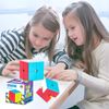Singertop Magic Cube, Magic Cube, 3D Puzzle, 3D Cube, 2x2 Competition Cube, Twisting Puzzle, Infinity Cube, Fidget Cube, Stress Relief, Brain Training, Intelligence Game, Educational Toy, Birthday /