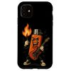 Cool Lighter with Fire and Rock Guitar Costume Case for iPhone 11