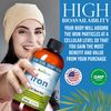 NutriNoche Liquid Iron Supplement - High Potency Sublingual Iron Drops - Vegan Iron - Flavorless - Crystalline Iron Supplement for Men, Women & Kids