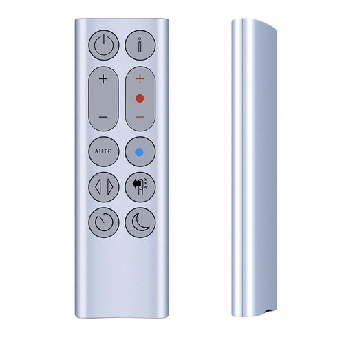 ZWP Replacement Remote Control fit for Dyson Pure Hot + Cool Purifying Fan HP04 HP05 HP06 HP09 HP07 HP4A, Air Purifier/Heater (Silver)