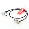 DRRI BNC to Right Angle 9-Pin EXT Connector Timecode Input Cable for RED Komodo 6K (RA 9pin Thin Cable)