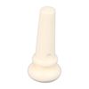Acoustic Guitar Tailnail Peg, Plastic Guitar End Pin Button Replacement Button for Strap Fixing (White)