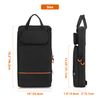 Damero Drumstick Bag, Holds Approximately 12 Pairs with Shoulder Strap, Multiple Pockets, A4 Documents
