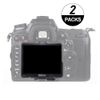 Komet [2-Pack] D300 LCD Screen Protective Cover for Nikon D300 D300S SLR Camera, Transparent ABS Screen Protector, Replace BM-8