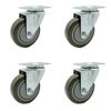 Regency 600CSW415 U-Boat Utility Cart Caster Replacement Set - Service Caster