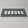GlassAlike™ Six Gang Decora Acrylic Mirror Switch Plate