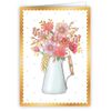 Quire Collections Mini Card Pitcher With Flowers, 70x89mm