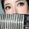 12 Columns Fox False Eyelashes Single Cluster Eyelash Extensions Segment Lashes Fox Eye Effect Lashes False Eyelashes