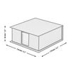 Rössler SOHO Square Refillable Jotter Box - Black